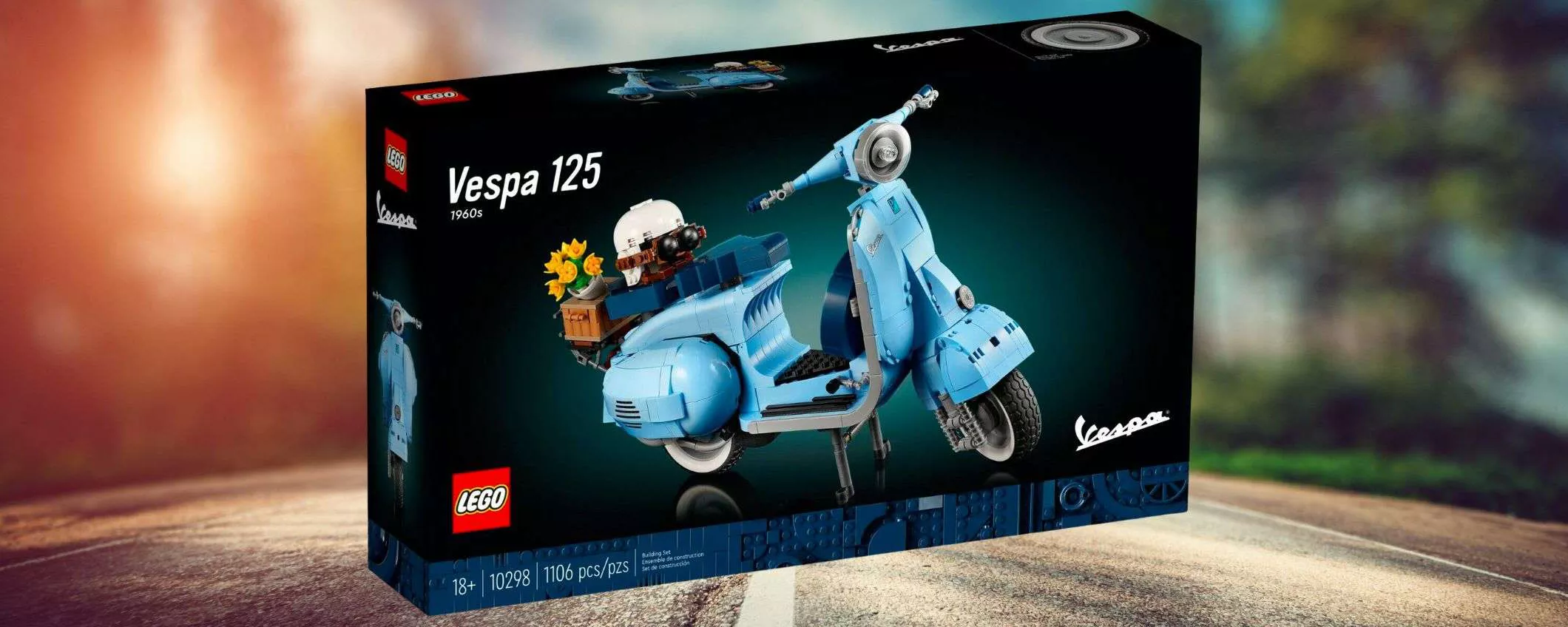 La bellissima LEGO Vespa 125 è in offerta su  con questo COUPON