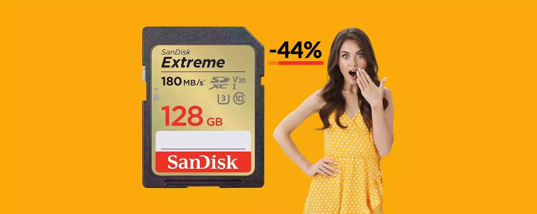 Scheda SD 128GB SanDisk: la migliore che puoi avere a soli 24€