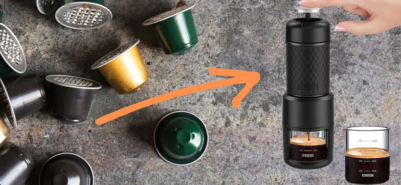 Un caffè con capsula Nespresso OVUNQUE: genialata portatile in vacanza