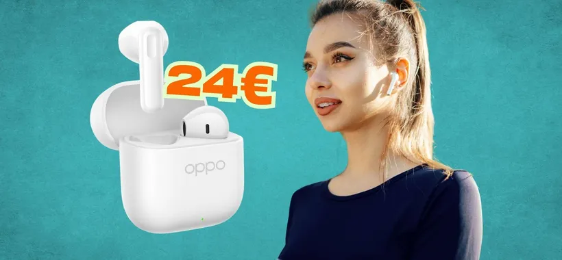 Cuffiette Bluetooth straordinarie a prezzo shock: OPPO Enco Buds3 a 24€