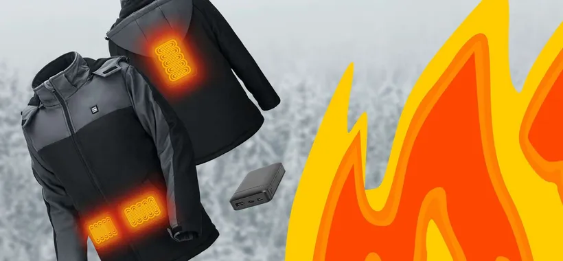Bomba INASPETTATA su Amazon: giacca riscaldata più powerbank a 39€ (-50%)
