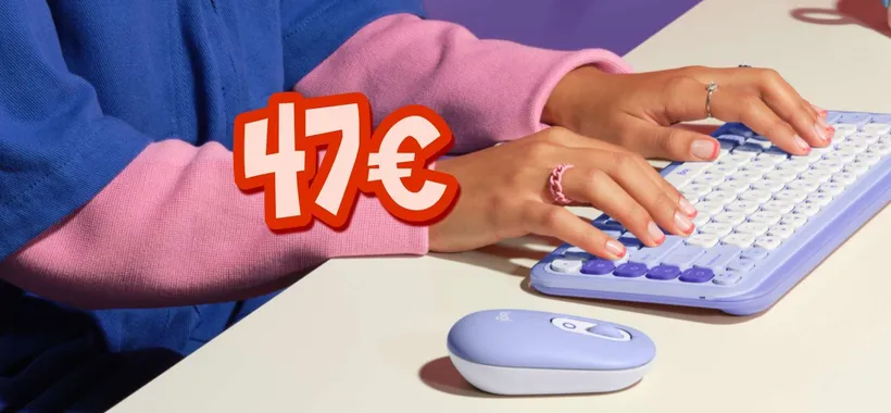 Mouse e Tastiera Logitech POP ICON COMBO a soli 47€ anziché 85€