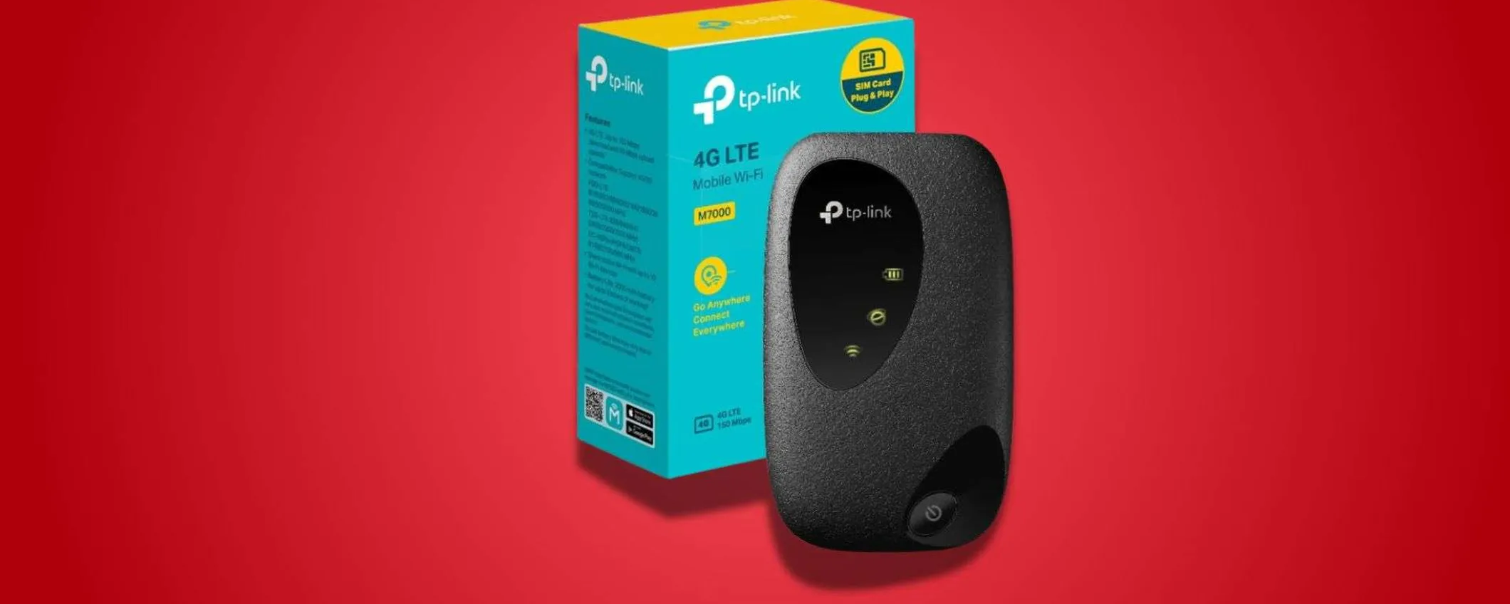 TP-Link M7000: internet veloce sempre con te a 40,99€ su Amazon