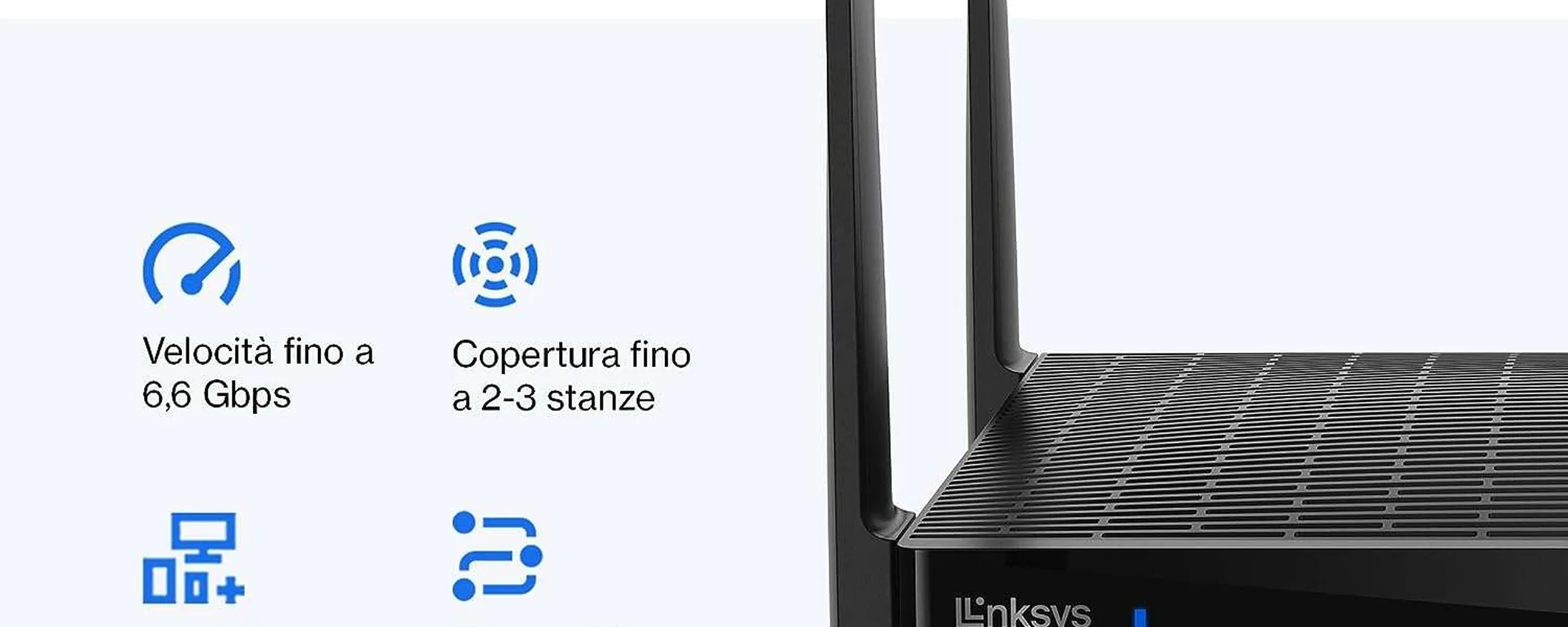 Router Tri-Band Hydra Pro 6E in offerta a soli 199,99€ con uno sconto del 39%