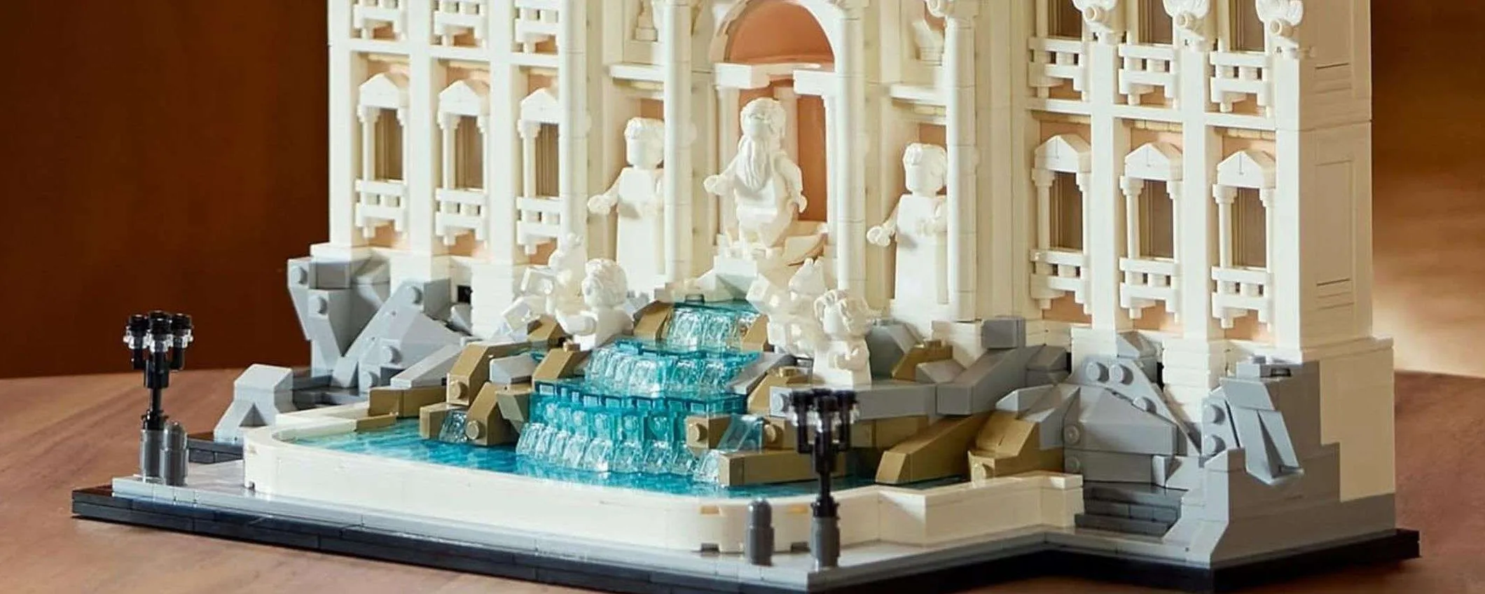 La bellissima Fontana di Trevi LEGO è in OFFERTA ad un prezzo SUPER