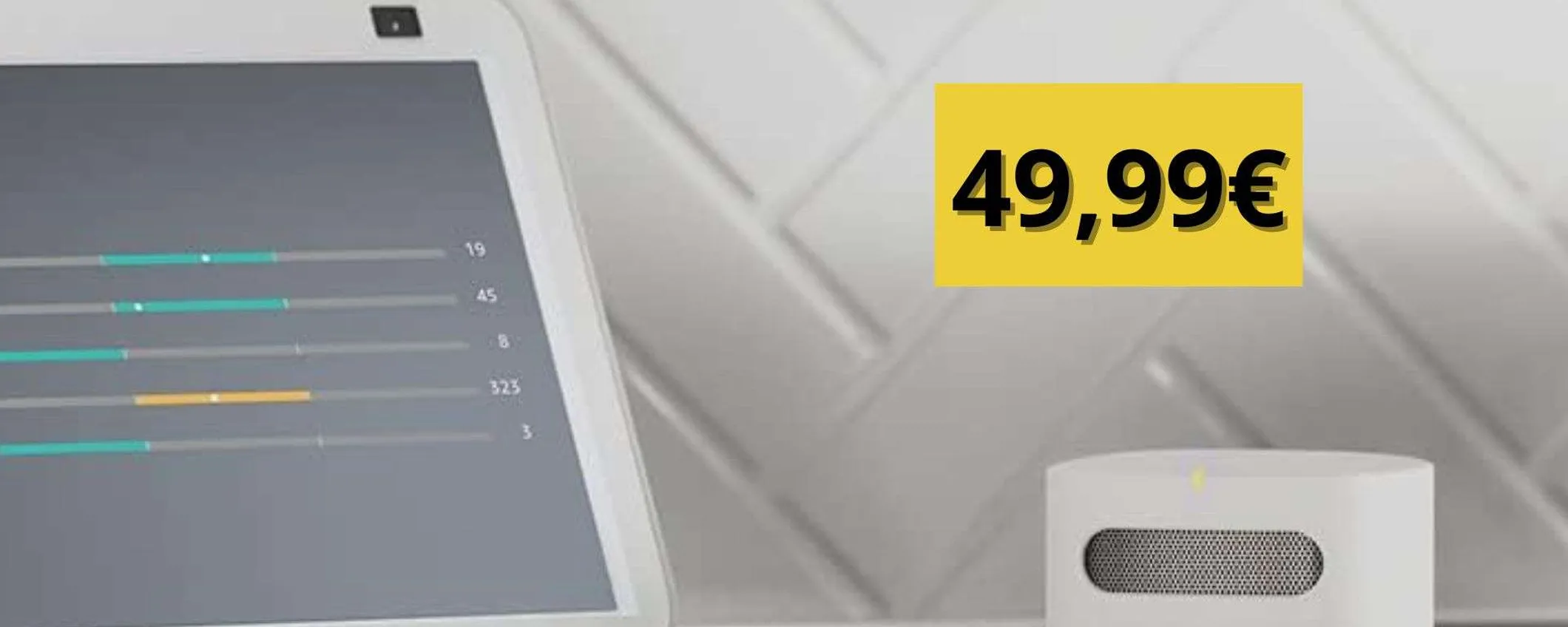 Monitora l'aria che respiri con Amazon Smart Air Quality Monitor: ora scontato del 38%