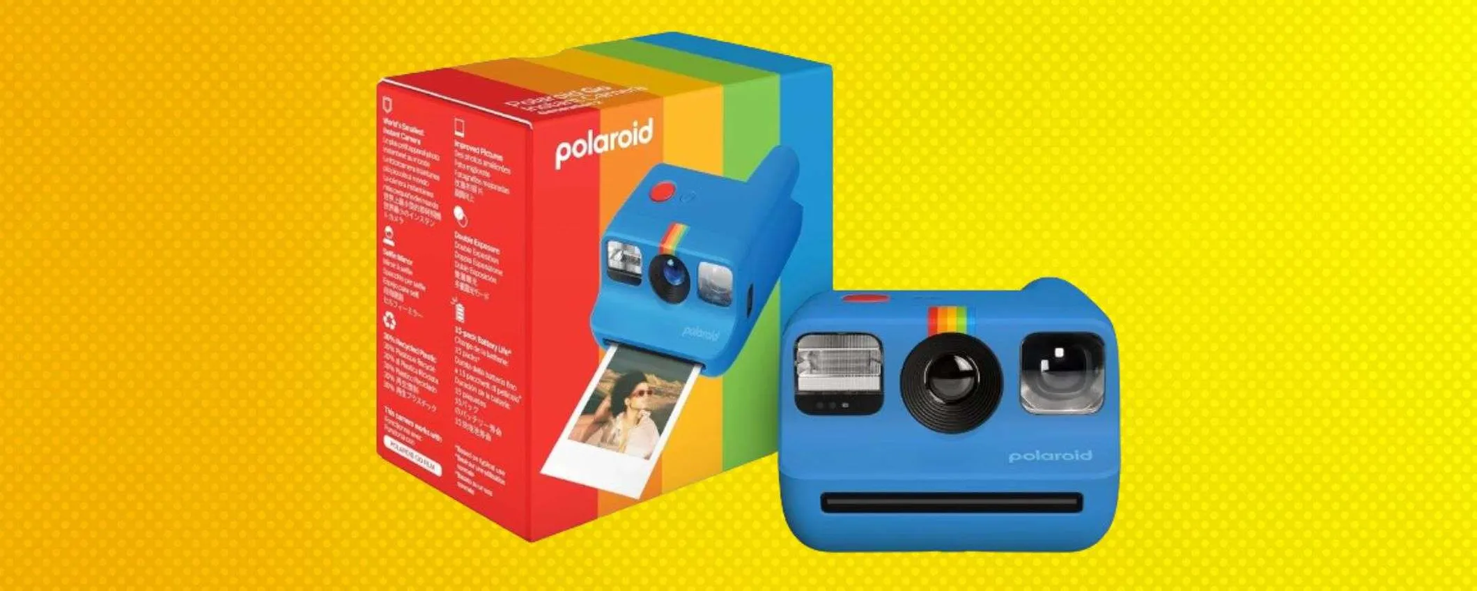 La Polaroid Go 2 è in offerta al minimo storico: la più piccola delle istant camera