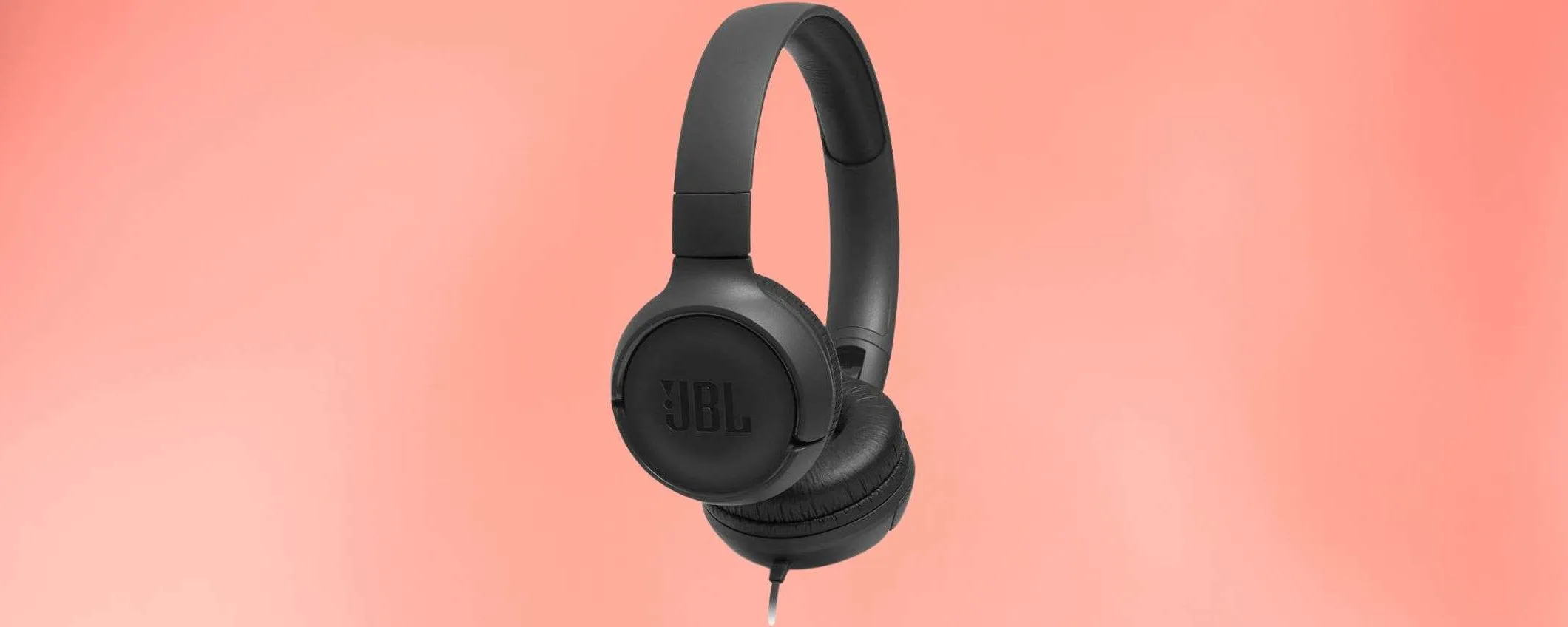 Cuffie JBL Tune 500 a prezzo STRACCIATO su Amazon con questo sconto