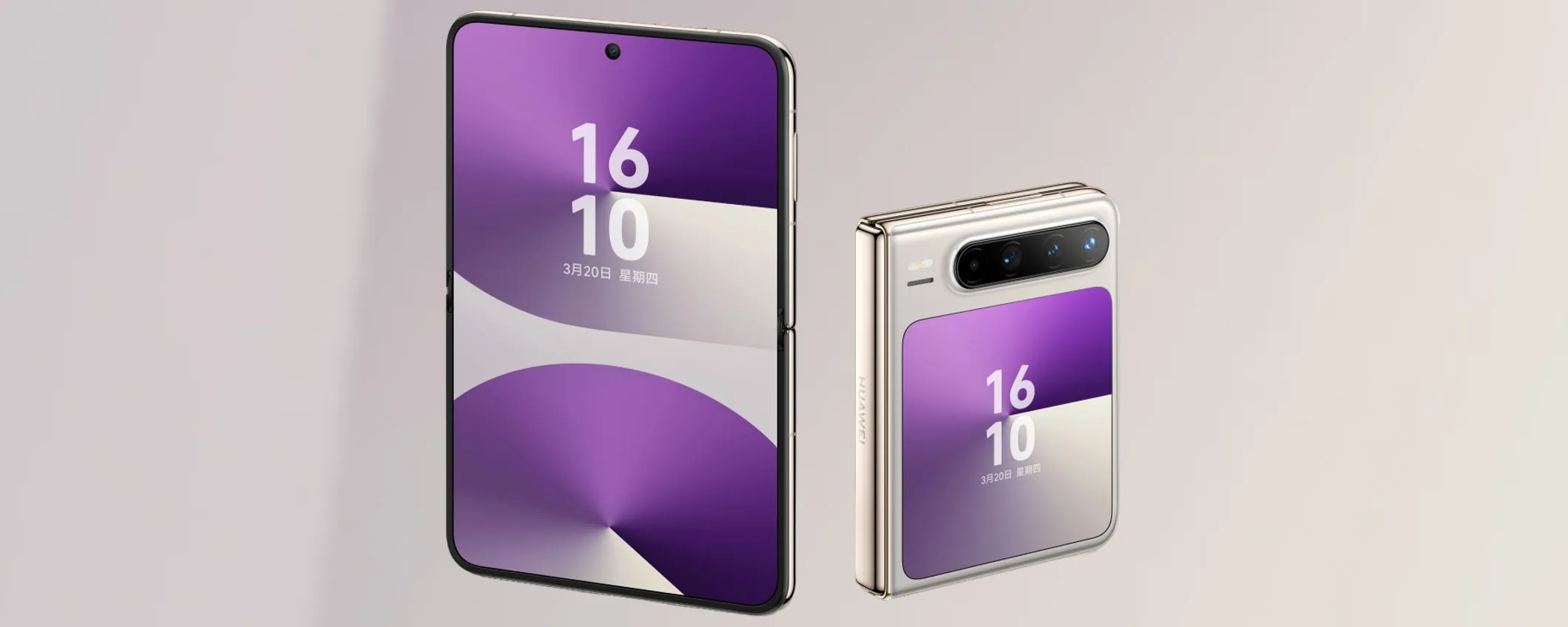 Huawei Pura X ufficiale, non è il classico flip phone: Samsung, prendi appunti