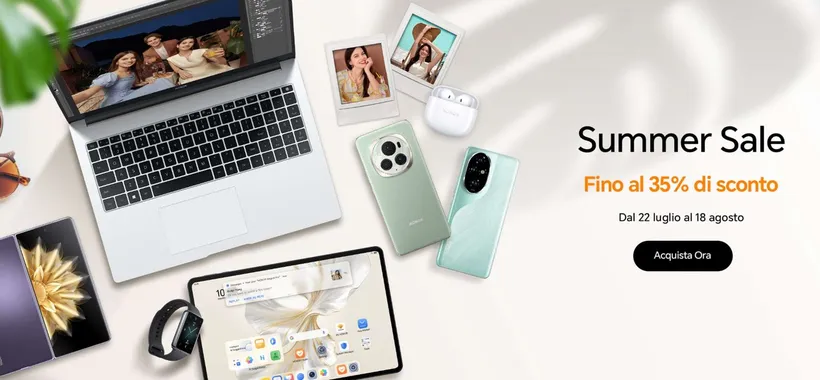 HONOR Summer Sale: ecco le migliori offerte di fine estate