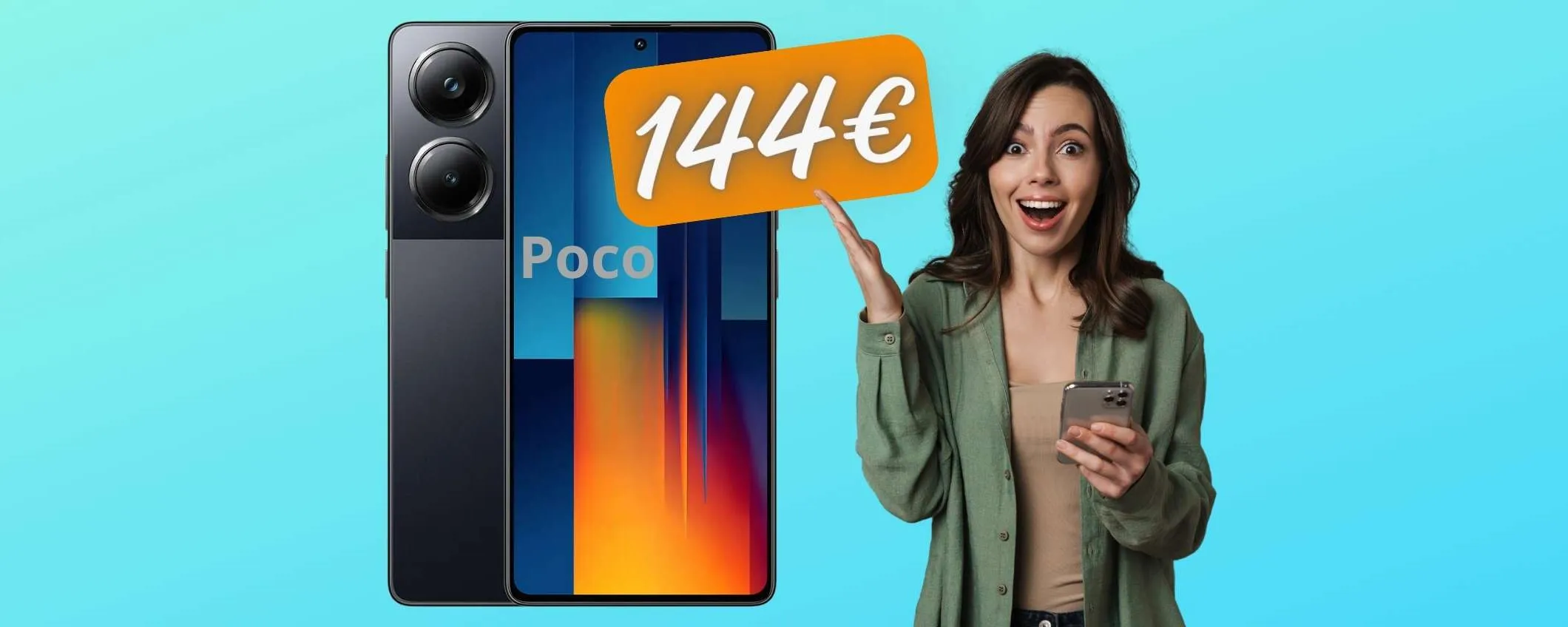 POCO M6 Pro da 256GB è su eBay al prezzo più basso del Web