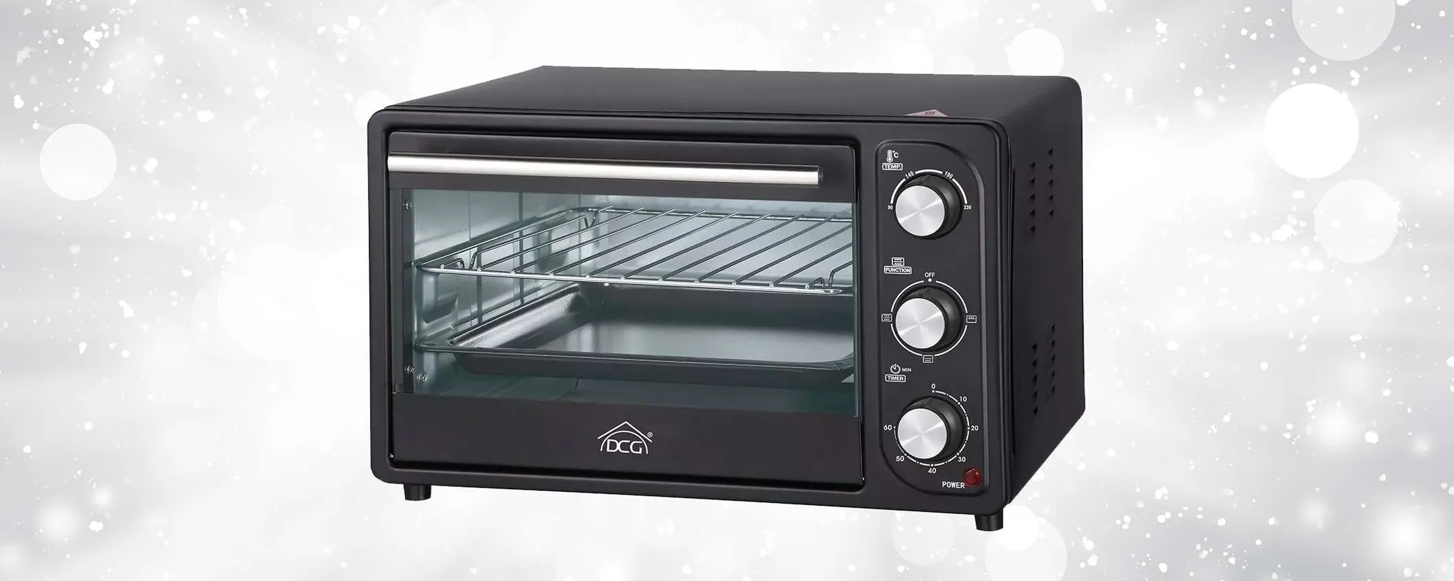 Forno elettrico compatto, DOPPIO sconto eBay per tutti i tuoi piatti