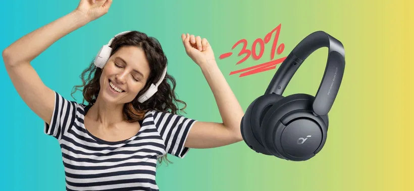 Anker Life Q35: cuffie con ANC e 40h di autonomia su Amazon al 30%