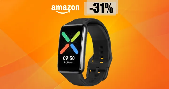 OPPO Watch Free, allenamenti e salute sempre monitorati: solo 68€