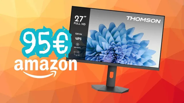 Monitor Thomson da 27" con refresh rate a 120Hz in offerta a tempo