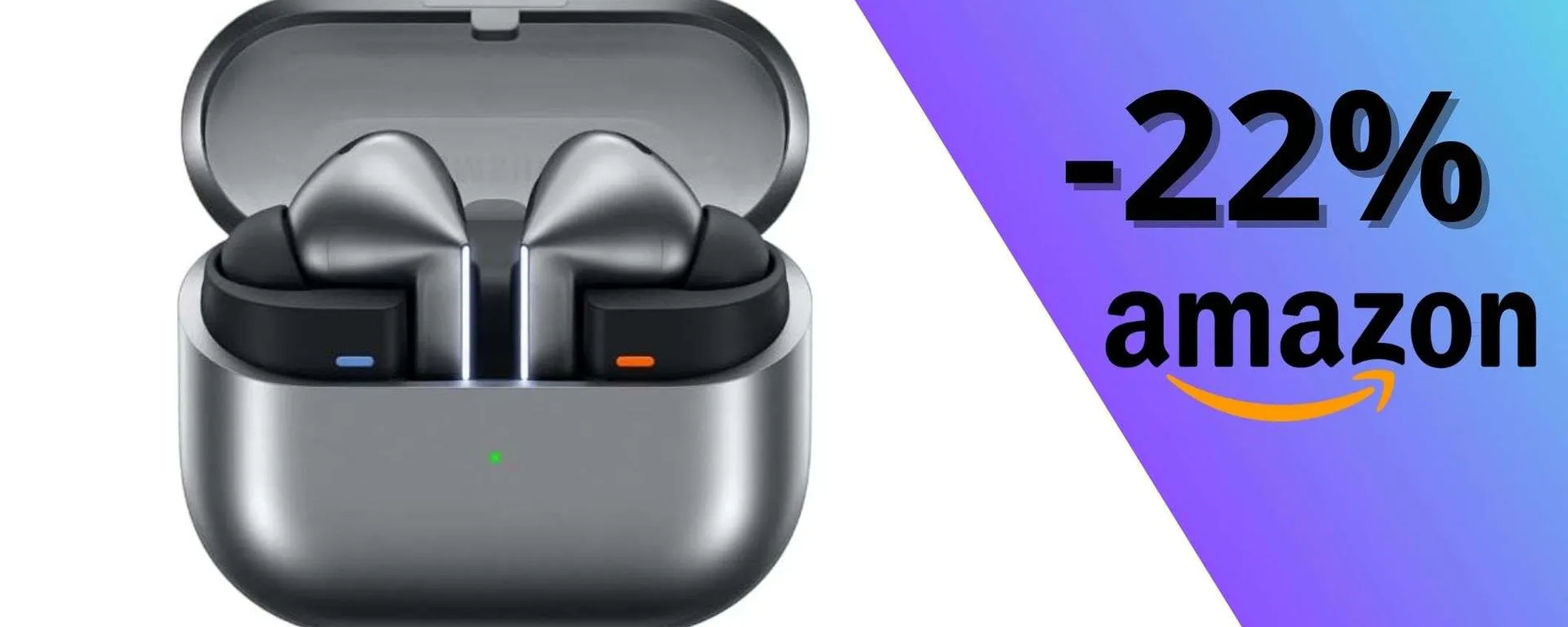 Audio rivoluzionario: Samsung Galaxy Buds3 Pro con sconto pazzesco del 22%