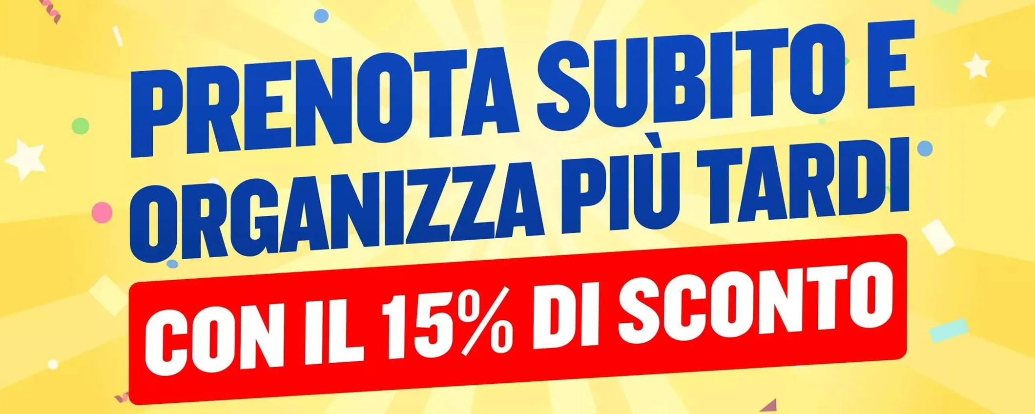 Offerta flash Ryanair: sconto del 15% per volare verso l'Italia e l'Europa