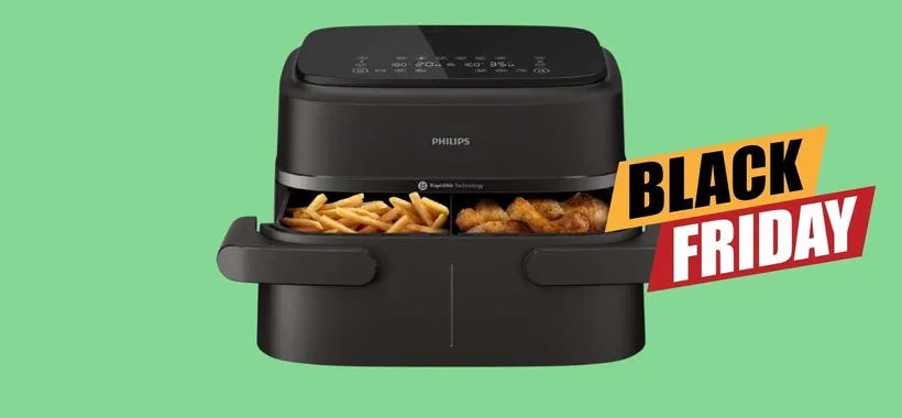 Philips Airfryer Serie 1000 si sdoppia all'occorrenza, solamente 89€