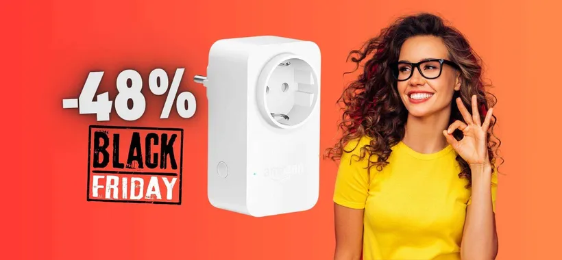 Bastano 12€ per la presa intelligente Amazon Smart Plug (-48%)