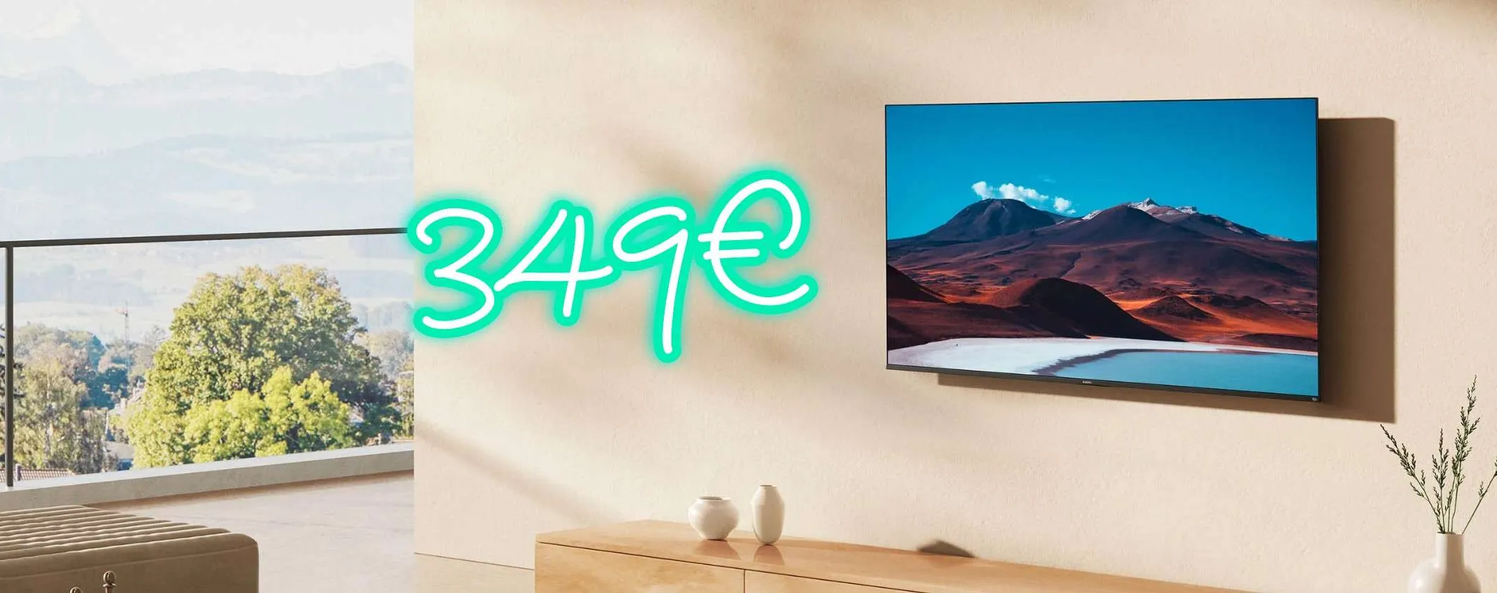 Xiaomi TV F 55 a soli 349€: un regalo che porta il cinema a casa tua