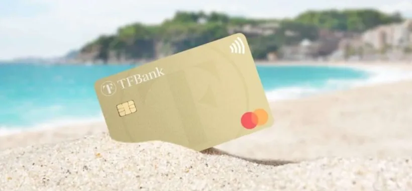La carta di credito a canone zero di TF Bank include un'assicurazione di viaggio gratuita
