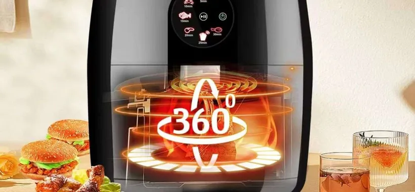 Friggitrice ad aria con MEGA cestello 5,5 litri: prezzo Amazon SHOCK (59€)