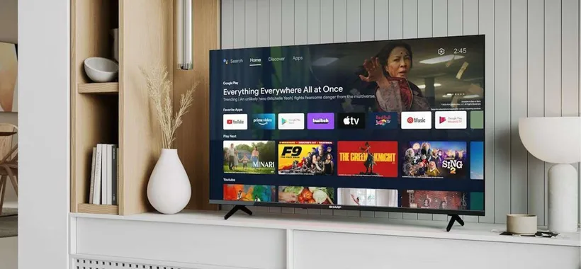 Smart TV Sharp da 40" con Android TV a prezzo da FANTASCIENZA: bastano 239€