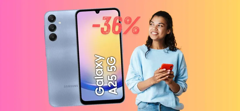 Samsung Galaxy A25 5G (8/256GB): lo smartphone che vogliono tutti
