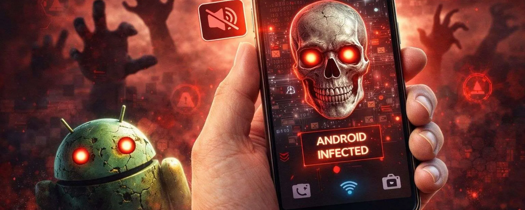 Operation NoVoice: il malware invisibile che trasforma il tuo smartphone in uno zombie