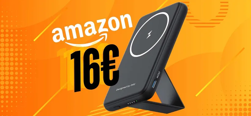 Mini Power Bank certificato MagSafe con ricarica rapida tuo a soli 16€
