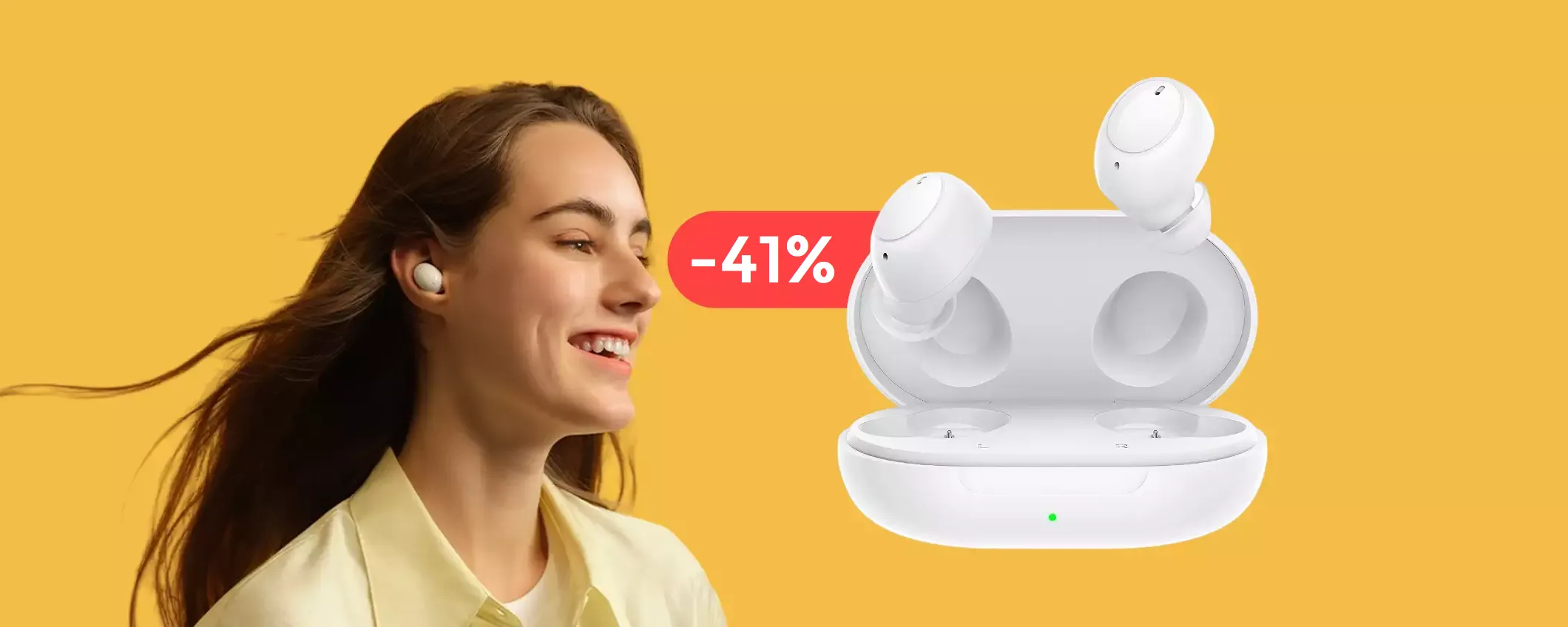 Auricolari Oppo: suono MOZZAFIATO ad un prezzo mai visto prima (35€)
