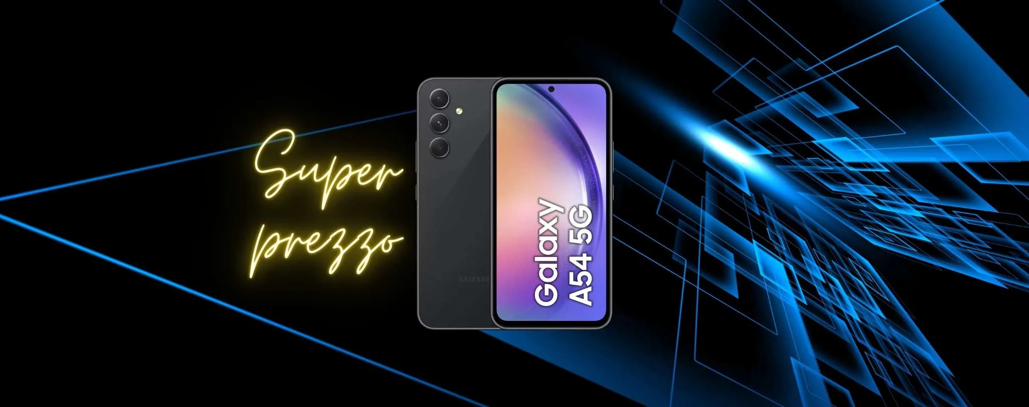 Samsung Galaxy A54 256GB: super prezzo su MediaWorld