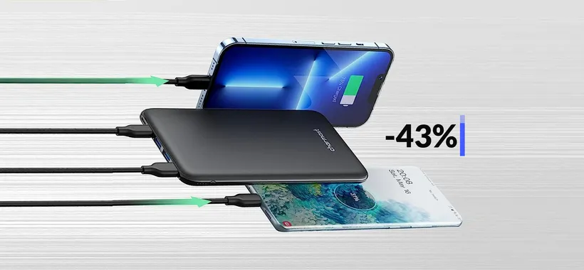 Powerbank multiporta 26800mAh al minimo storico: già tua con 26€