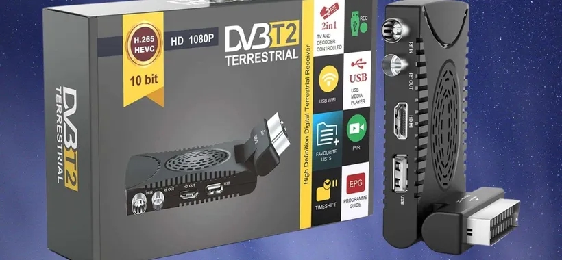 Nuovo Digitale DVB T2: decoder SMART invisibile a 34€
