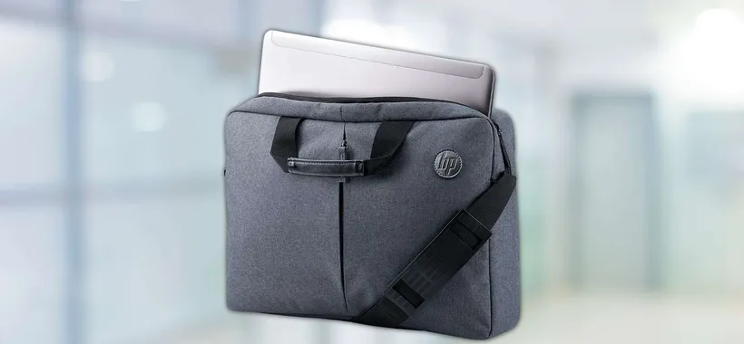 Questa borsa a tracolla per PC con marchio HP la paghi meno di 14€