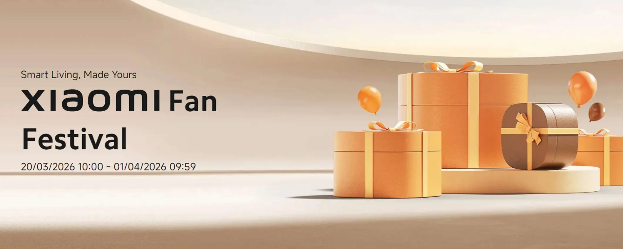 Xiaomi Fan Festival 2026 è arrivato: sconti, omaggi e coupon fino al 1° aprile