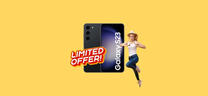 Samsung Galaxy S23: il più POTENTE oggi a un prezzo FOLLE