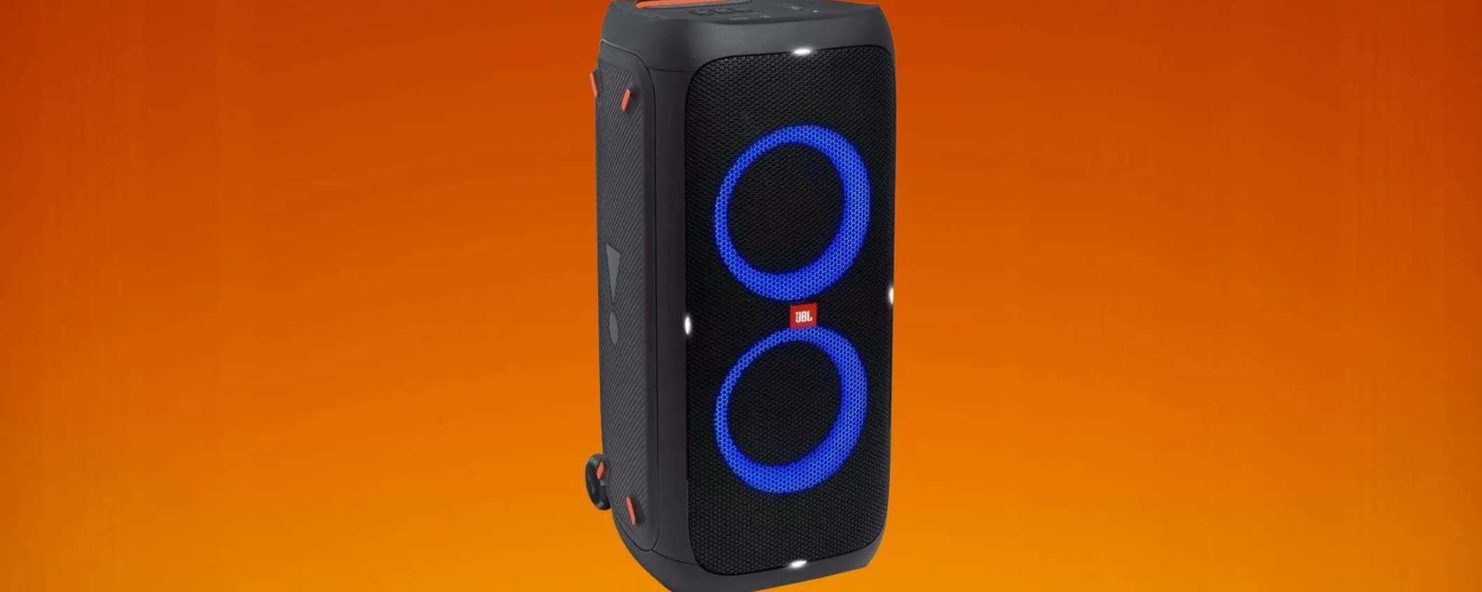 JBL PartyBox 310 in forte offerta su Amazon: risparmi il 28%