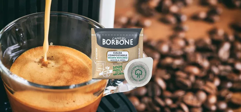 150 Cialde Caffè Borbone: l'espresso da bar a soli 0,15€