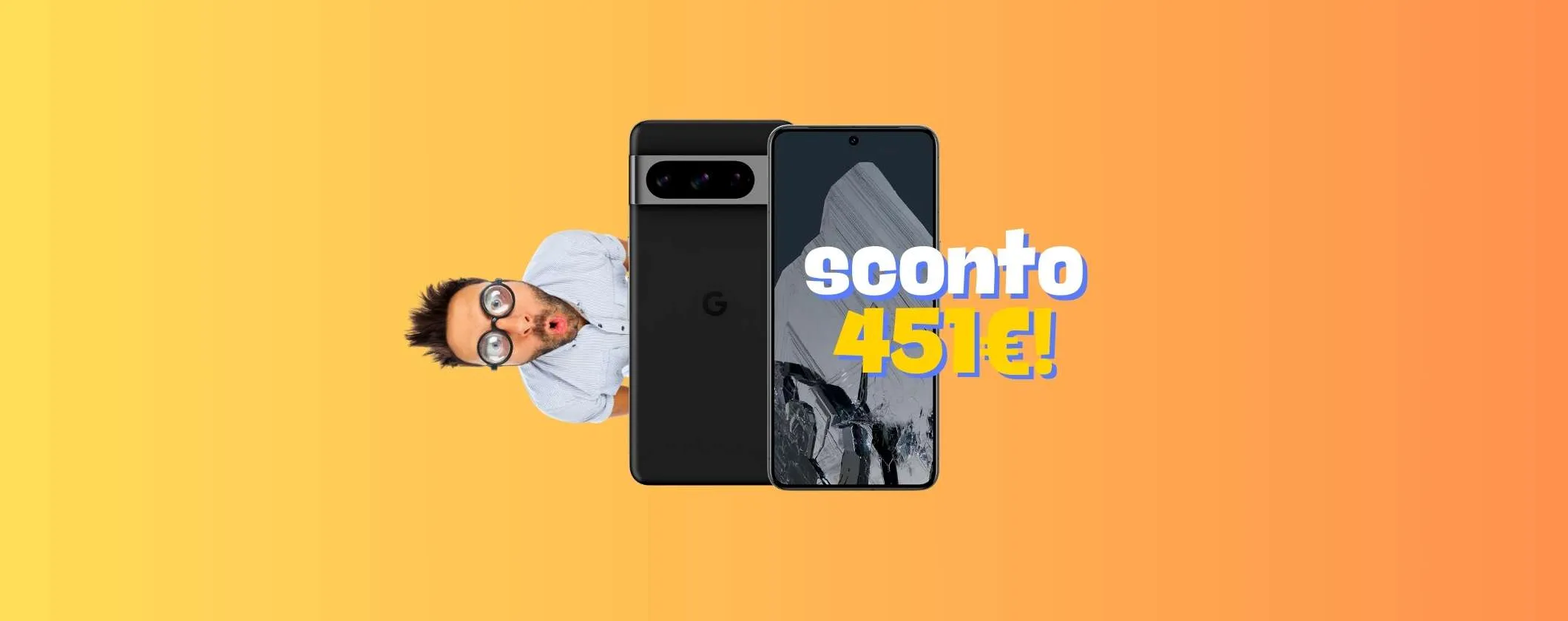 Google Pixel 8 Pro: 451€ di sconto alla Festa delle Offerte Prime