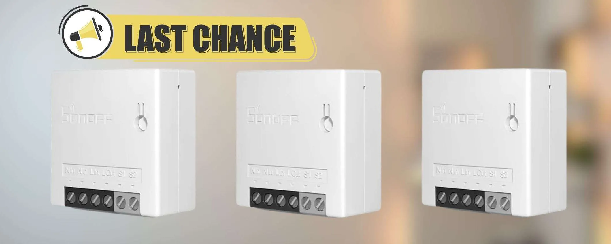 Interruttore Intelligente WiFi Sonoff in offerta su Amazon (-19%) per la tua Smart Home