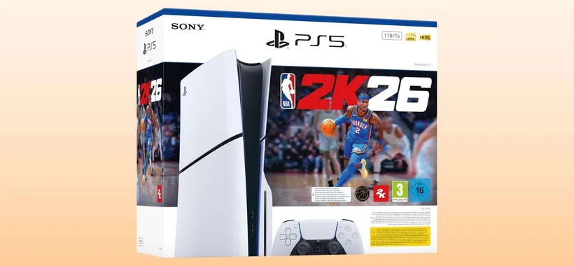 PS5 Slim Disc Edition con NBA 2K26: bundle subito in OFFERTA su Amazon