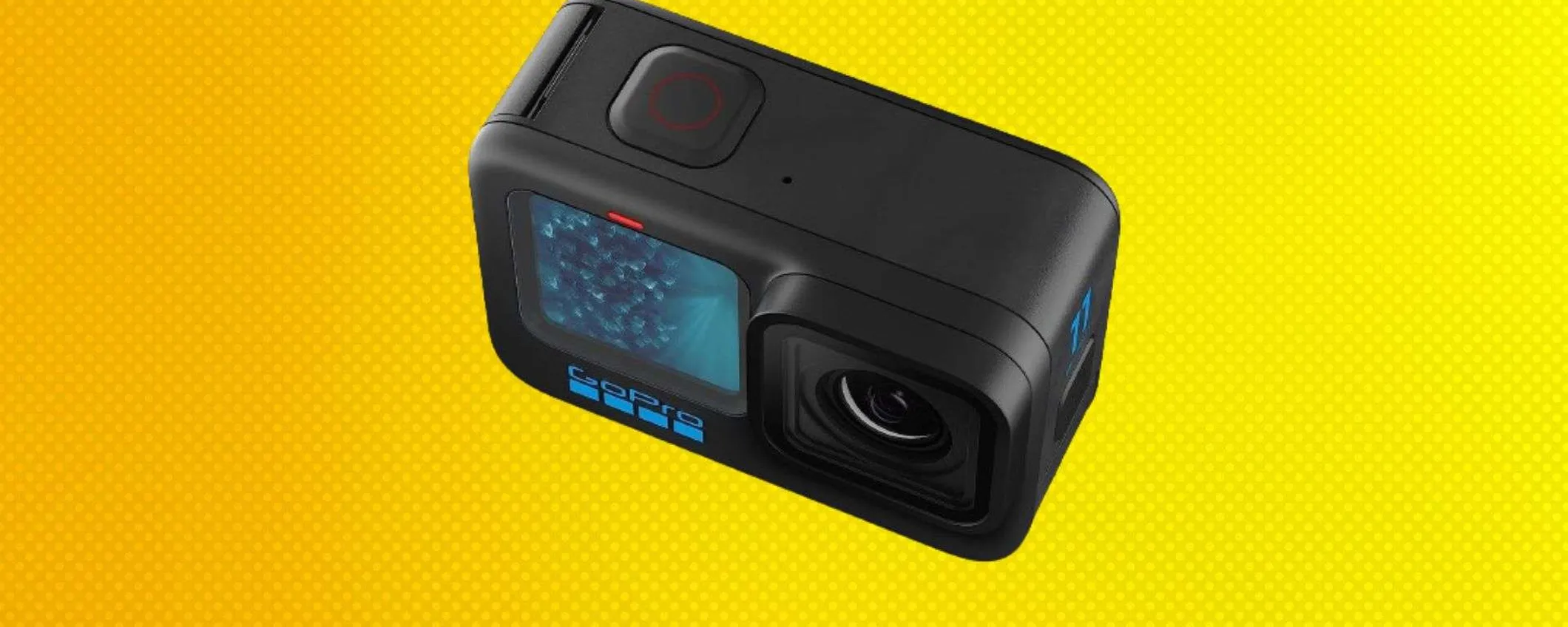 GoPro Hero11 Black in offerta: il prezzo crolla sotto i 300€