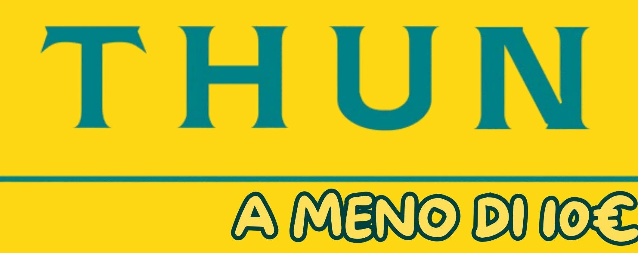 THUN a meno di 10€: queste offerte Amazon sono PURO SPETTACOLO
