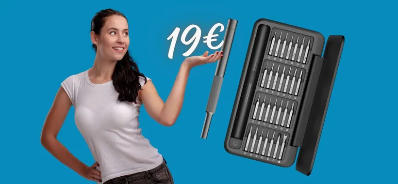GENIALE gadget a POCHISSIMO: set di cacciaviti di precisione a 19€