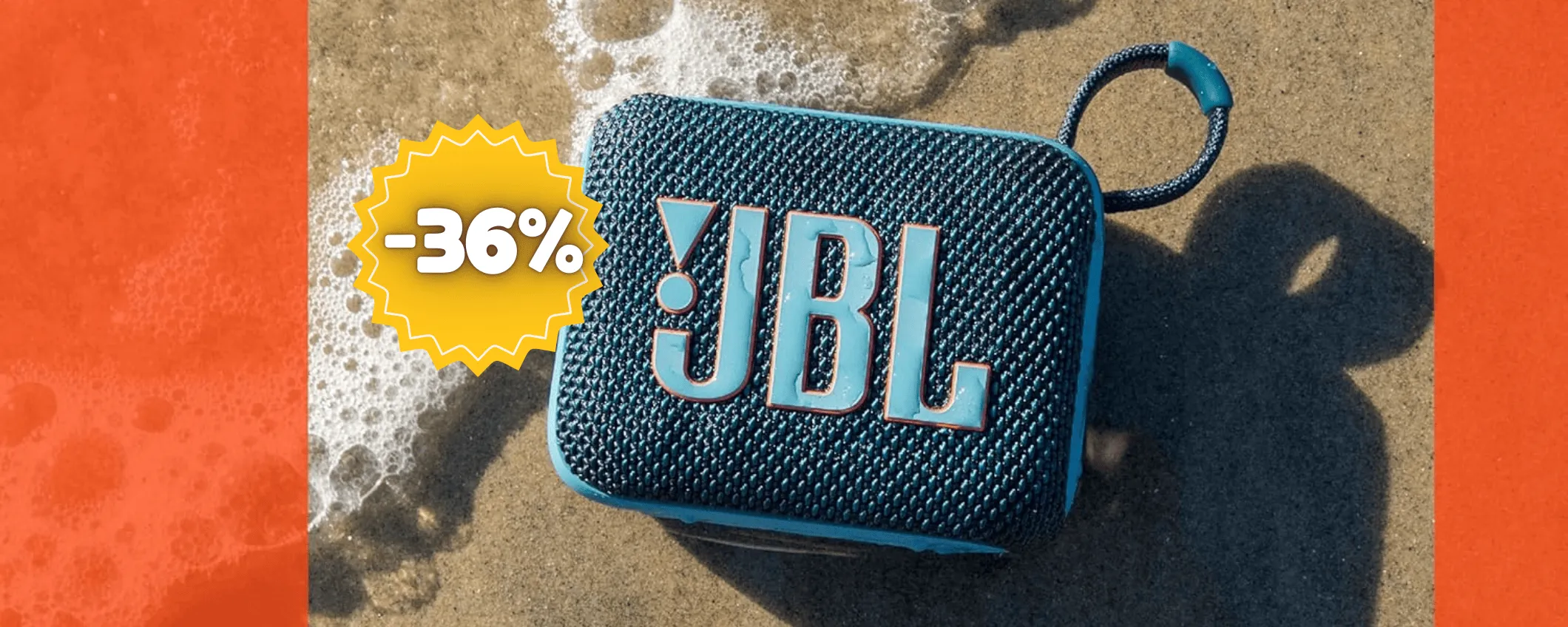 JBL GO 4 suona come l'estate: speaker SVENDUTO su Amazon