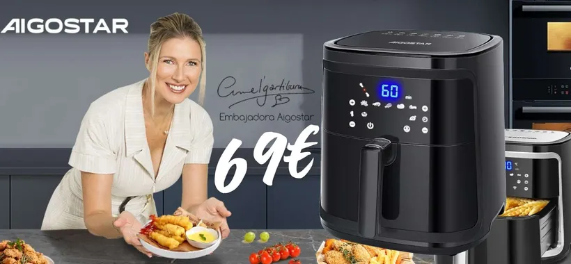 Aigostar Smart Cube: la friggitrice ad aria intelligente da 7 litri a 69€