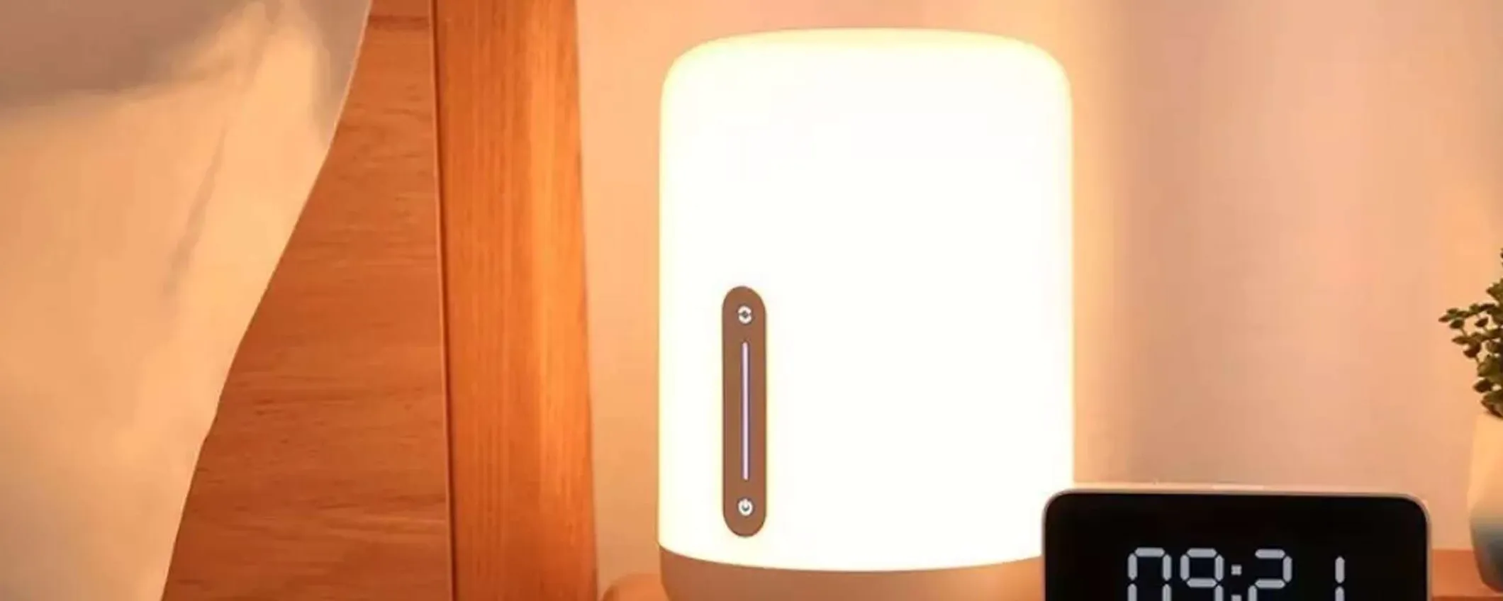 Lampada smart Xiaomi con 16 milioni di colori: sconto ECCEZIONALE su eBay (-45%)