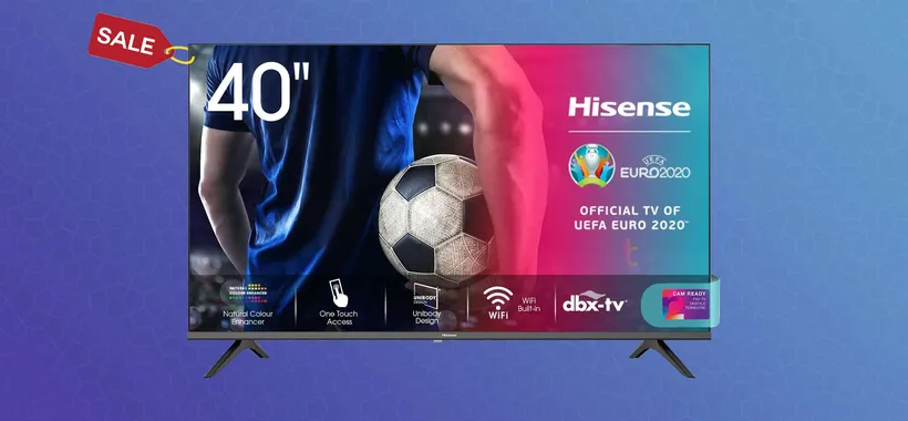 SmartTV Hisense 40 pollci con sconto di 70€ su Amazon