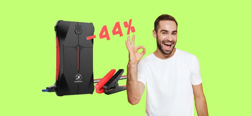 Avviatore di emergenza per auto: mai più batteria a terra (-44%)